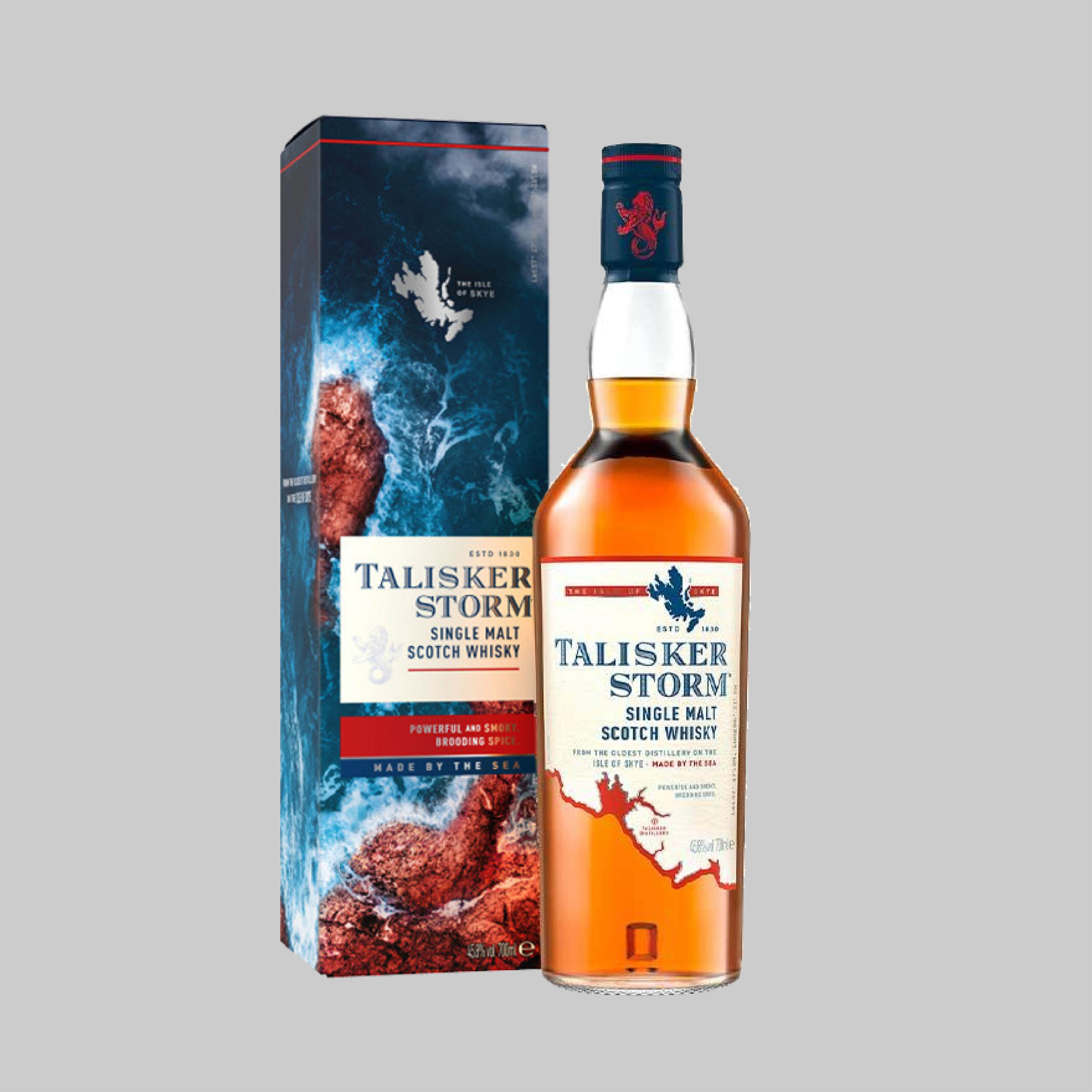 Talisker 10 Years Old Single Malt Scotch Whisky 700ml 45.8% - Time2Drink